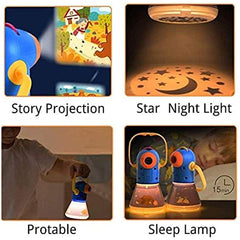 Matteobenni Kids Night Light function provides soothing ambience for winding down.