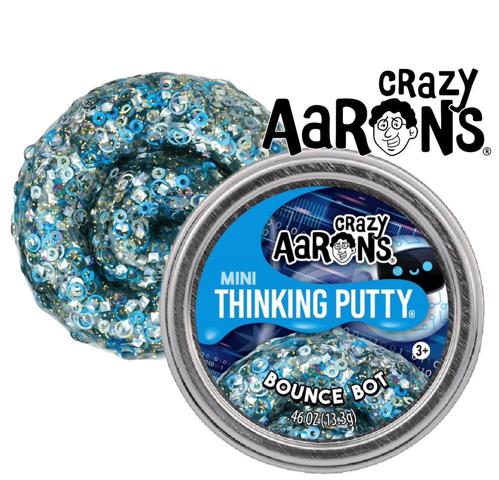 Matty's Toy Stop Bounce Bot glitter close-up reveals sparkly gears for imaginative play.