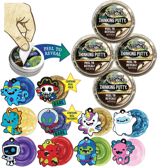 Matty's Toy Stop Crazy Aaron's Putty mini tin treasure pack inviting imaginative, tactile play.
