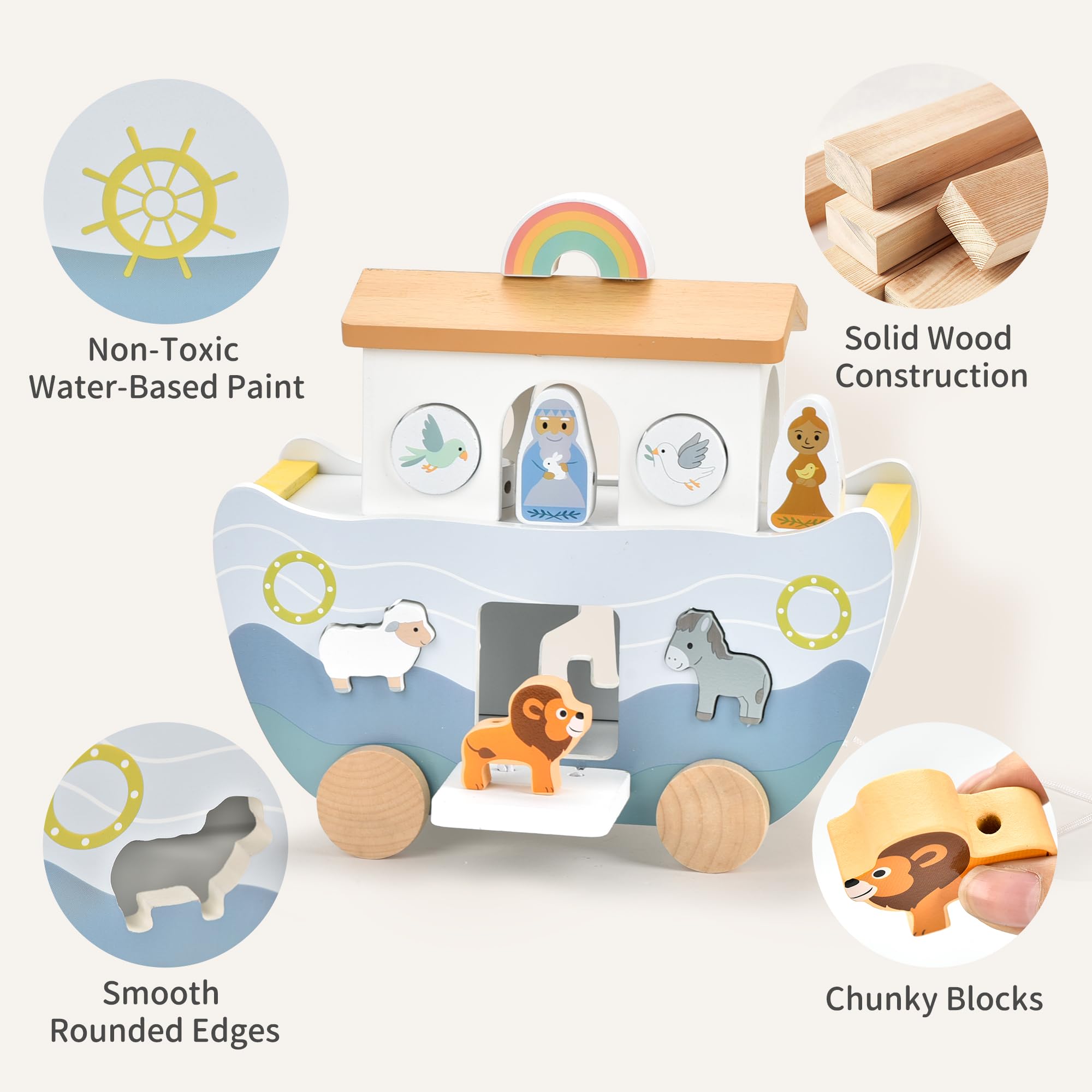 Mauzutta cloth Bible story book offers screen-free read-and-play