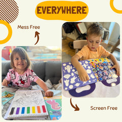MAVE SPARKS Dry Erase Activity Book—wipe-clean pages for endless reuse.