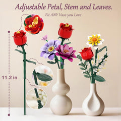 Mavo brix 1278-piece botanical kit for adults and teens.