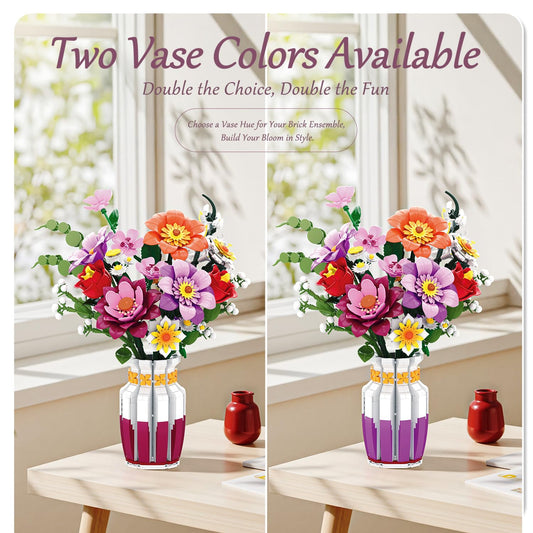 Mavo brix lifelike 16 blooms for realistic home décor.