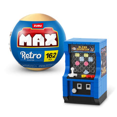 Max Build More Cassette Radio – vibrant retro display piece for shelves and collections.
