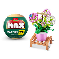 Max Build More Hydrangea capsule design for a vibrant tabletop garden display