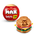 MAX Premium Snacks burger brick for display-ready snack collection