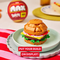 MAX Premium Snacks pizza brick captures cheesy details for display