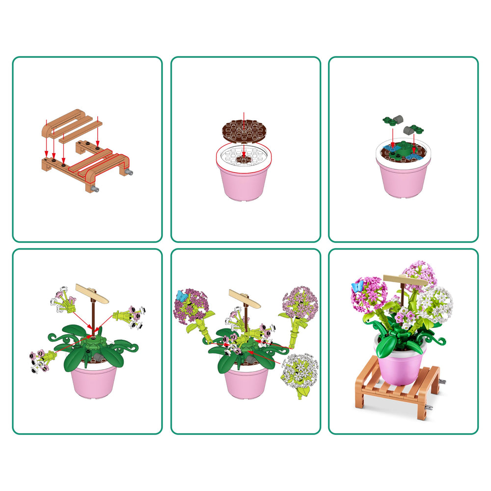 Max Build More Plant Stand build to showcase your mini garden