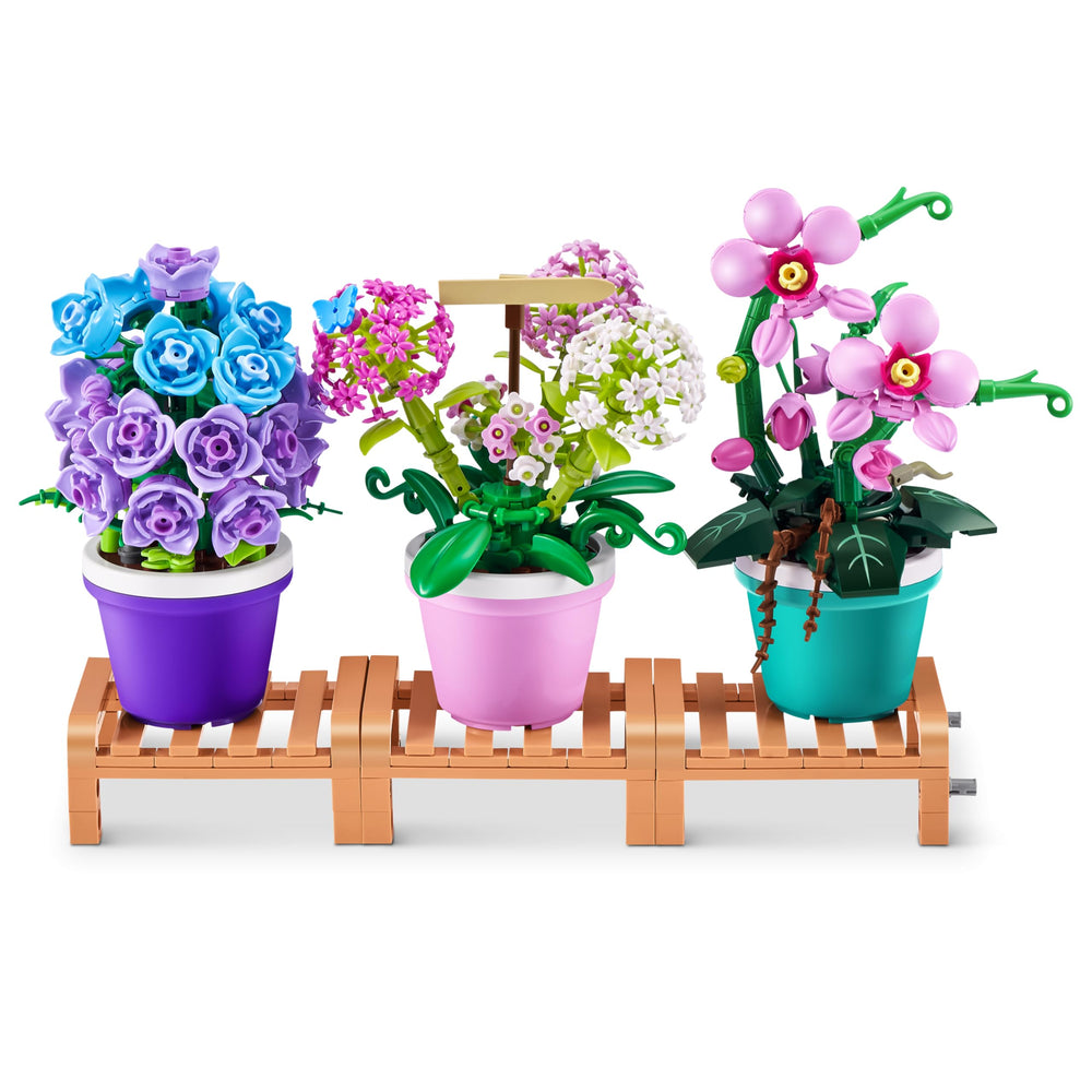 Max Build More plant stand component provides stable base for tabletop gardens