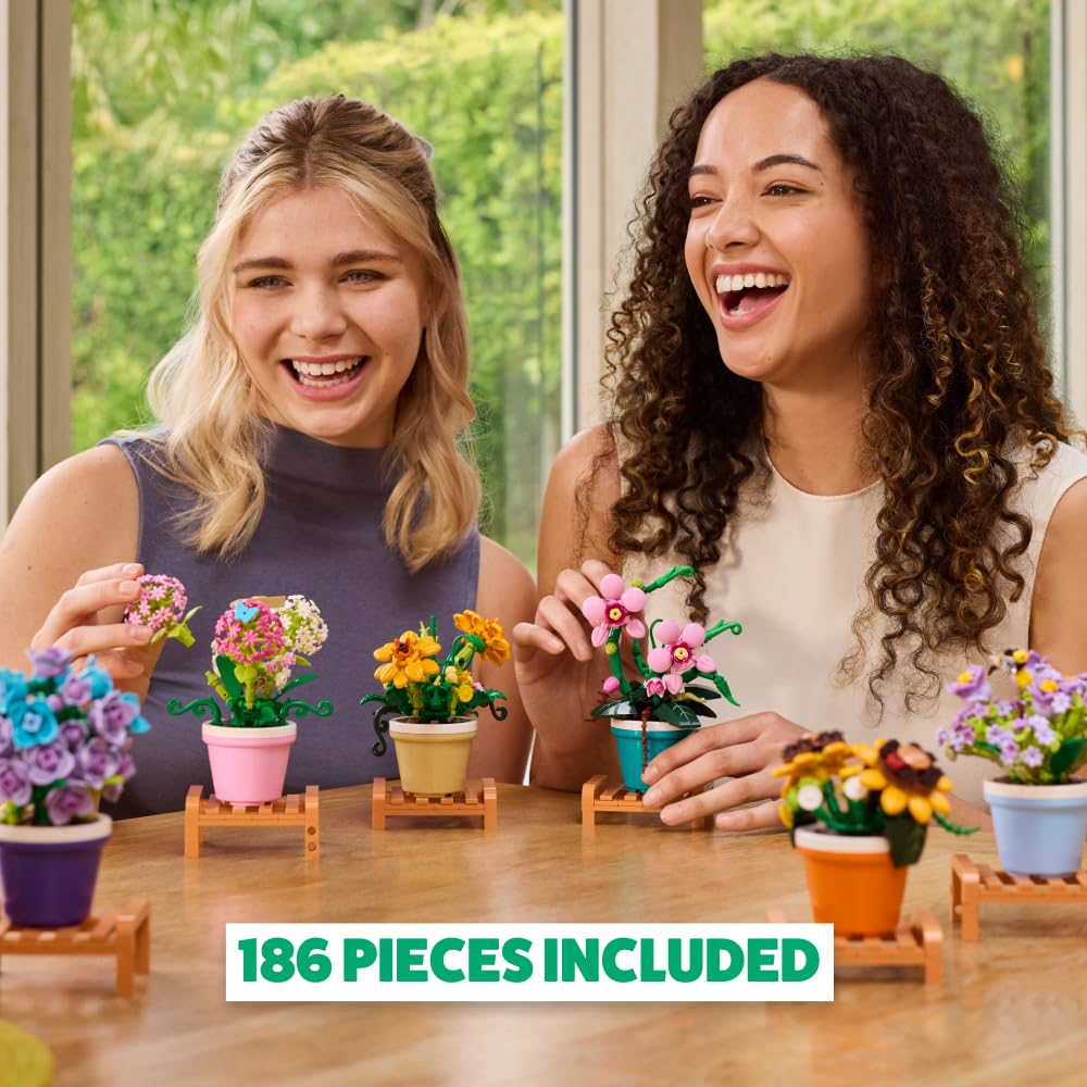 Max Build More sunflower capsule assembly brings sunny decor to your shelf