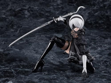 Max Factory NieR Automata 2B figma infected face plate for intense scenes
