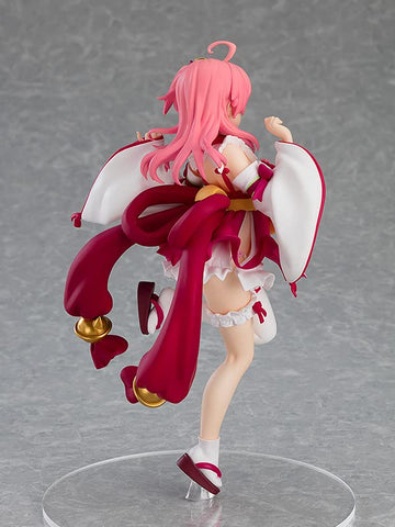 Max Factory Sakura Miko Pop Up Parade base and pose for stable display.