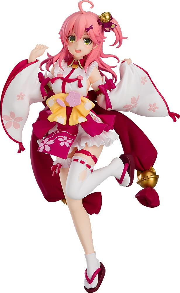 Max Factory Sakura Miko Pop Up Parade front view, ideal for shelf display.