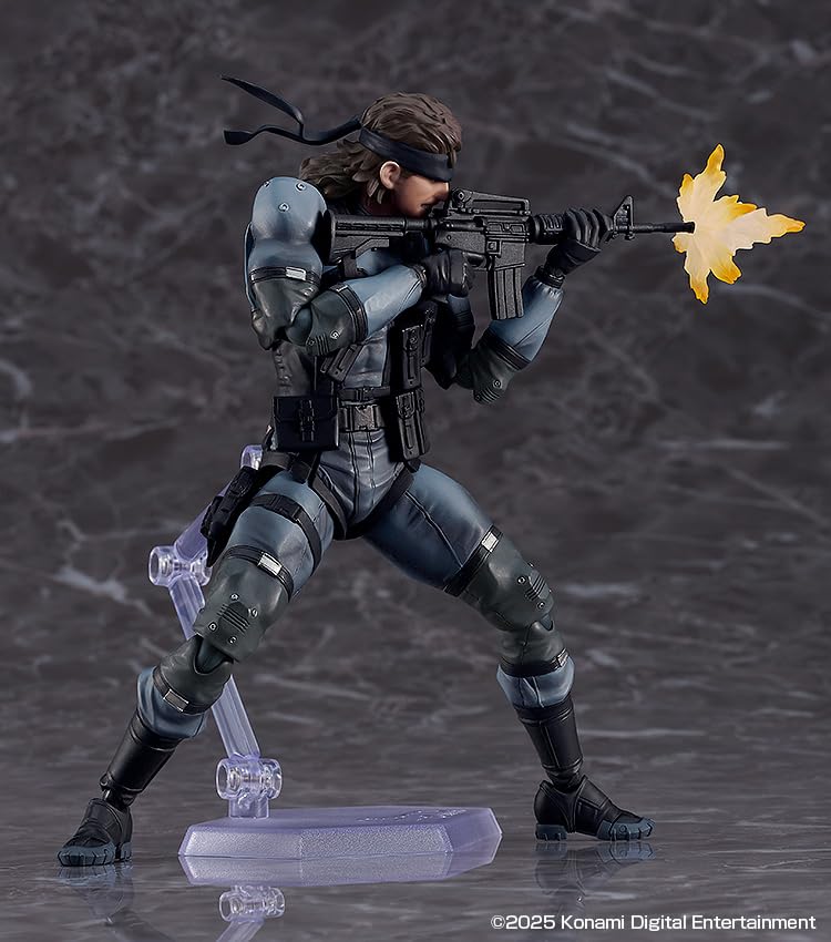 Max Factory Solid Snake tranquilizer gun accessory for stealth action displays