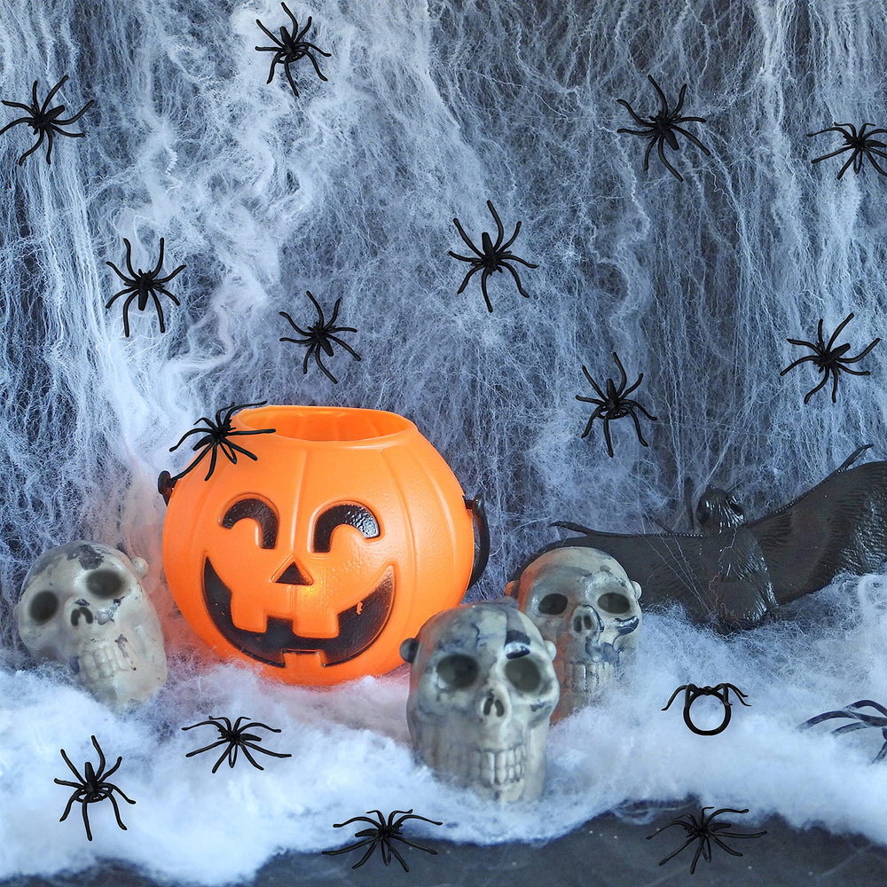Max Fun non-toxic spider rings sized for kids.