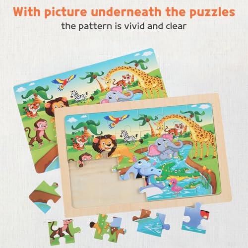 MAX JHQIQU dinosaur puzzle sparks imaginative play and concentration