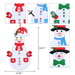 Max Fun felt snowman kit assembly sparks family-friendly creative play