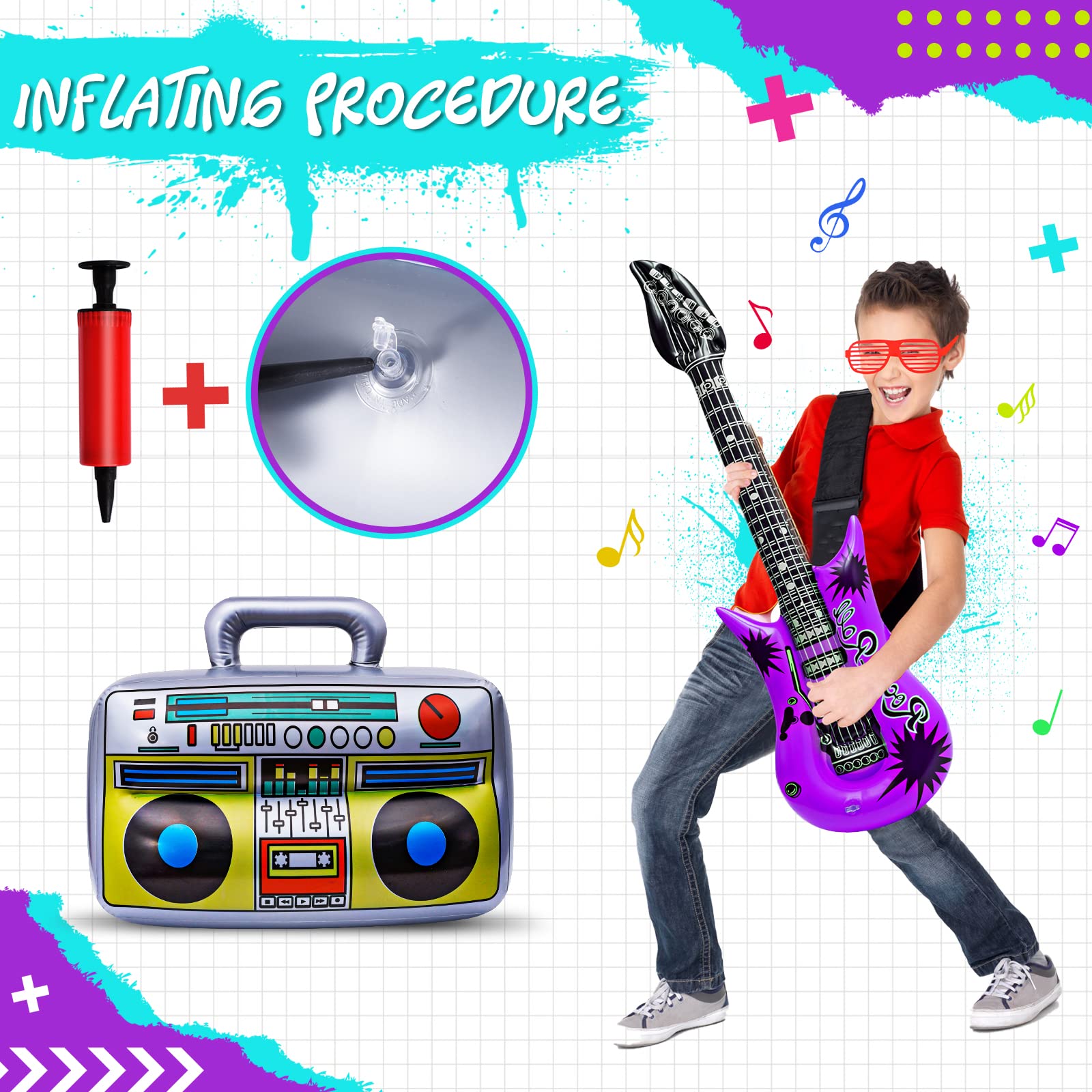 Max Fun party glasses for playful audience moments and dress-up fun