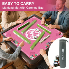 Carrying bag included with the Maxsolve Mahjong Mat