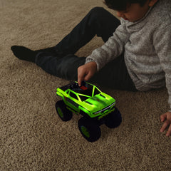 Maxx Action monster truck color shifting lights for nighttime play