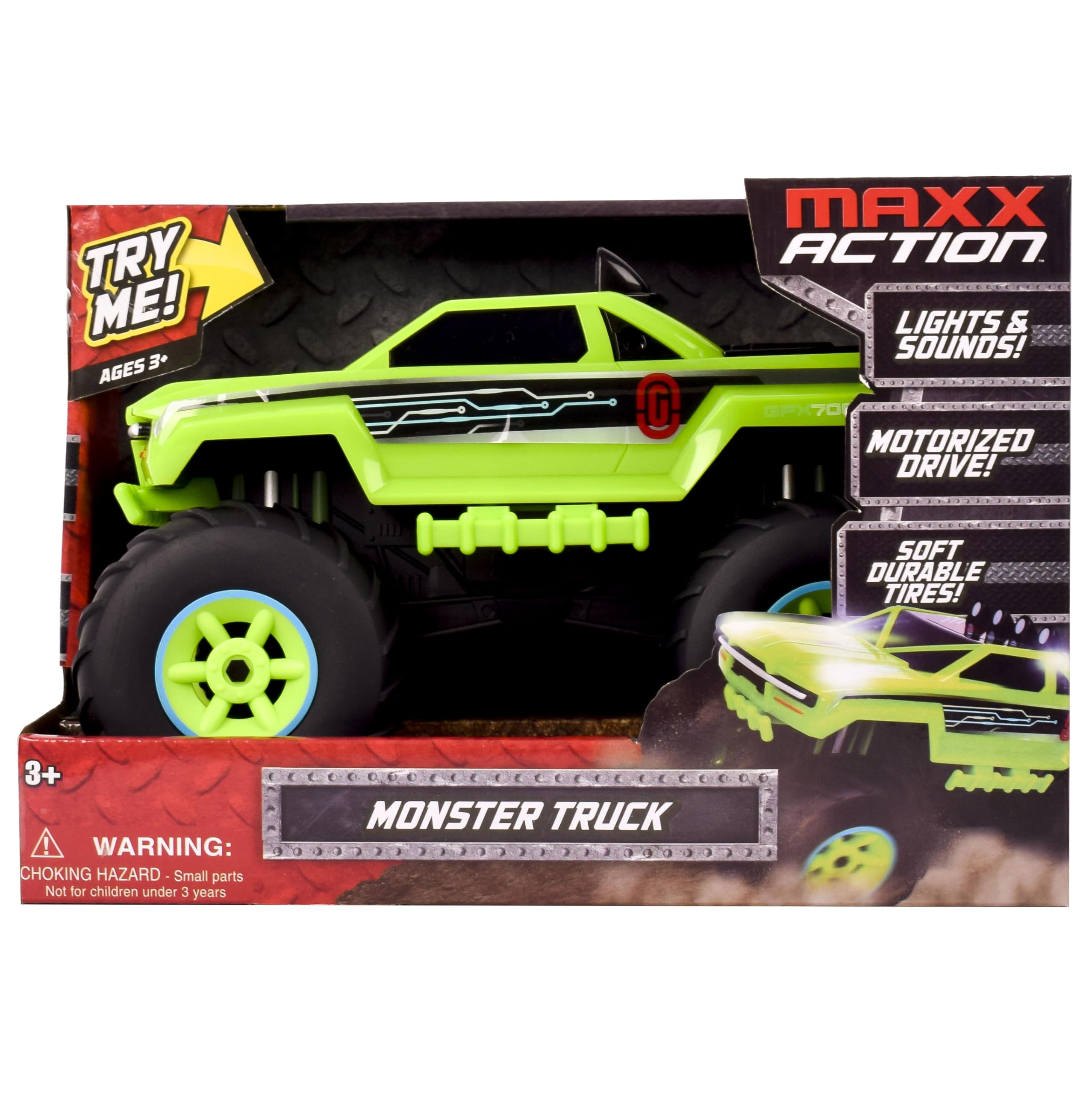 Maxx Action monster truck inspires imaginative play and storytelling