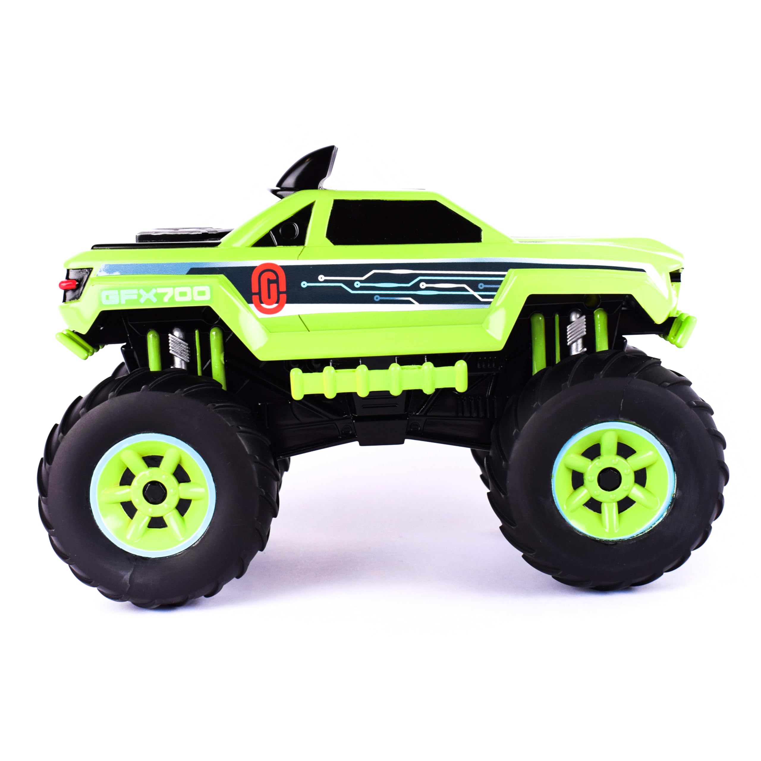 Maxx Action monster truck top buttons deliver realistic engine sounds