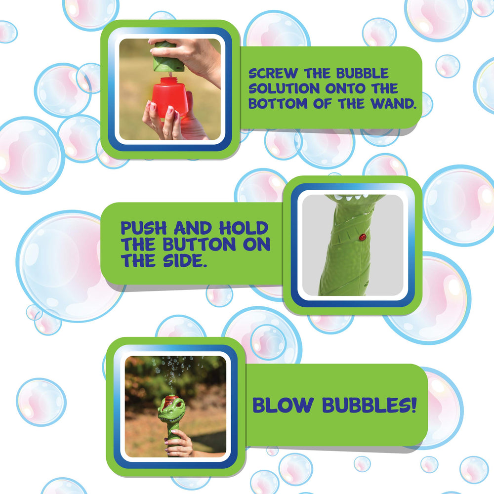 Maxx Bubbles 100 mL solution included for immediate use.