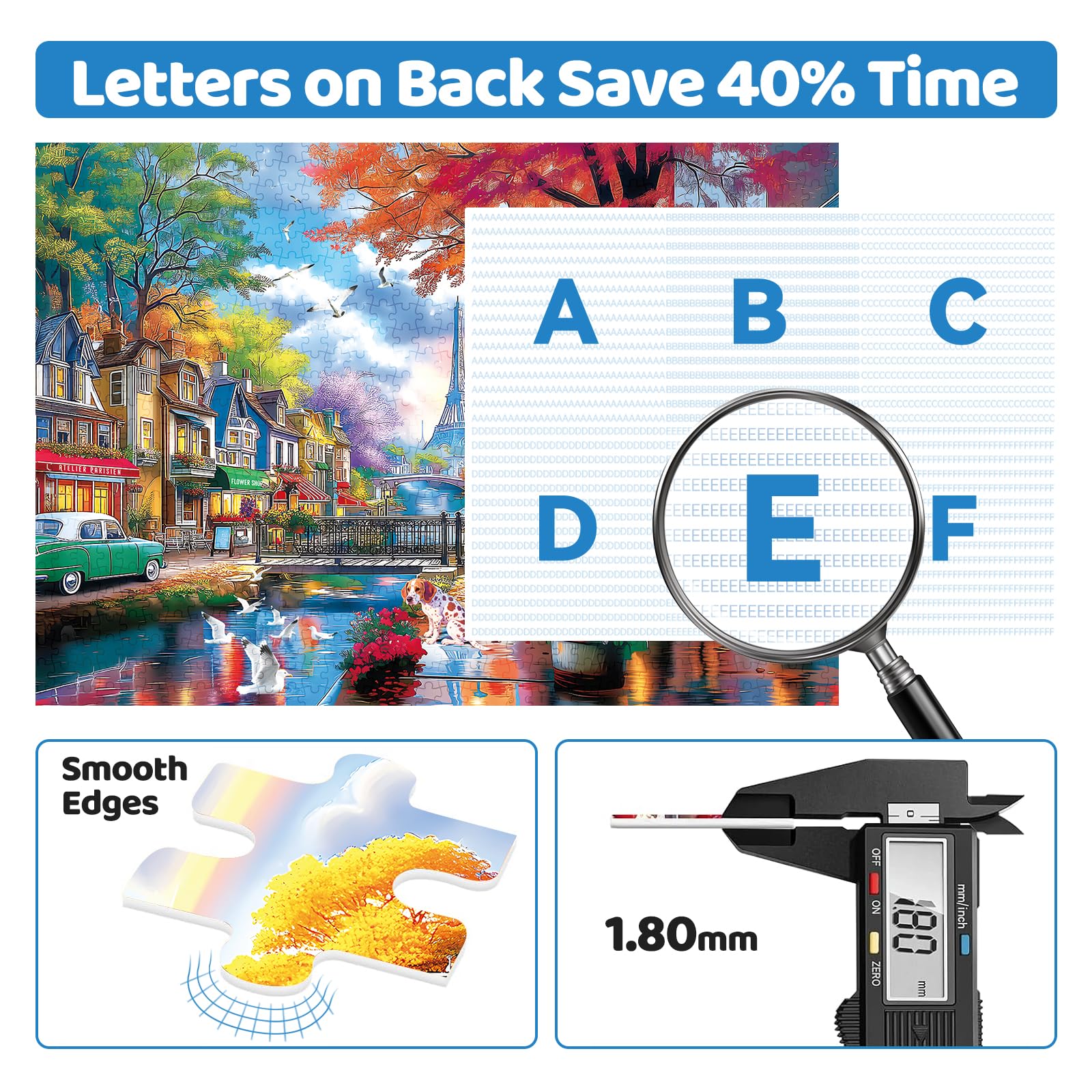 MAXZN eco-friendly puzzle materials with recycled paper and non-toxic ink