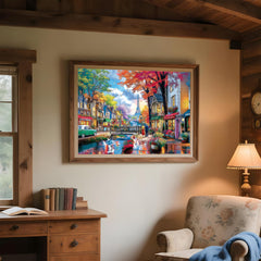 MAXZN gift-ready 1000-piece puzzle, ideal for Paris and architecture lovers