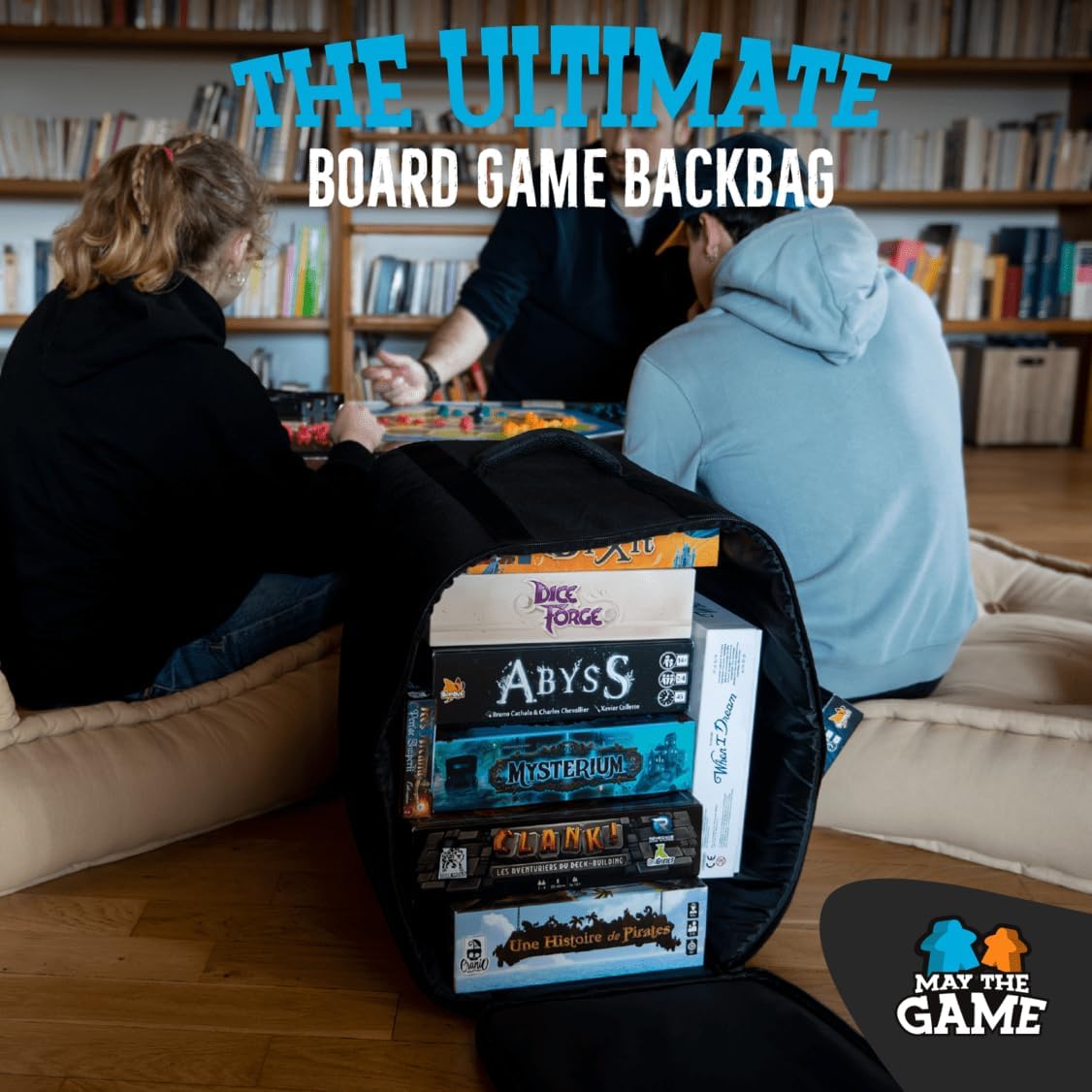 May the Game Bag filled with games demonstrates high capacity for collections