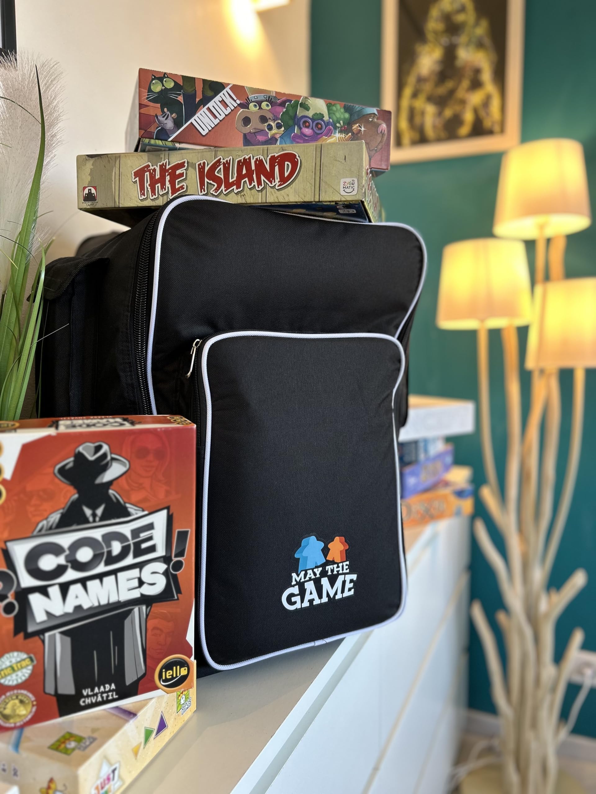 May the Game Bag travel-ready layout invites easy packing for trips