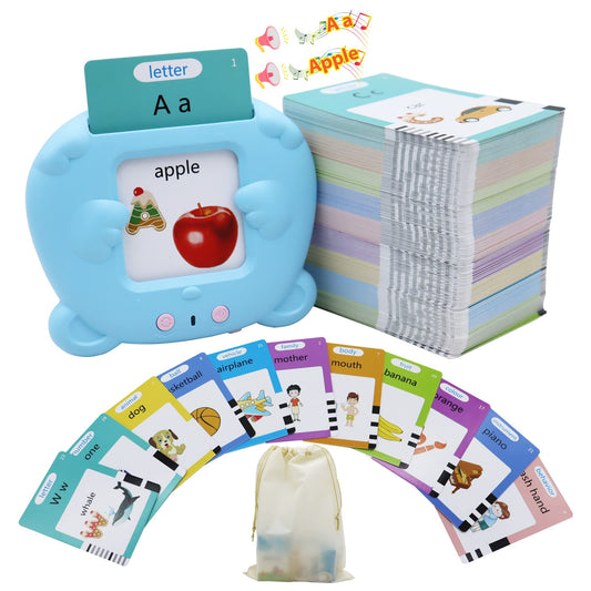 MAYAPHILOS 510-word alphabet flash cards set for interactive vocabulary building
