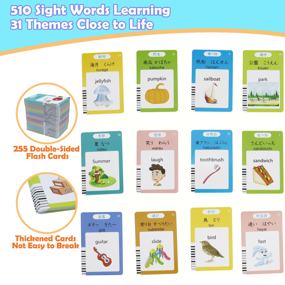 MAYAPHILOS flash card reader reads aloud words aiding listening skills