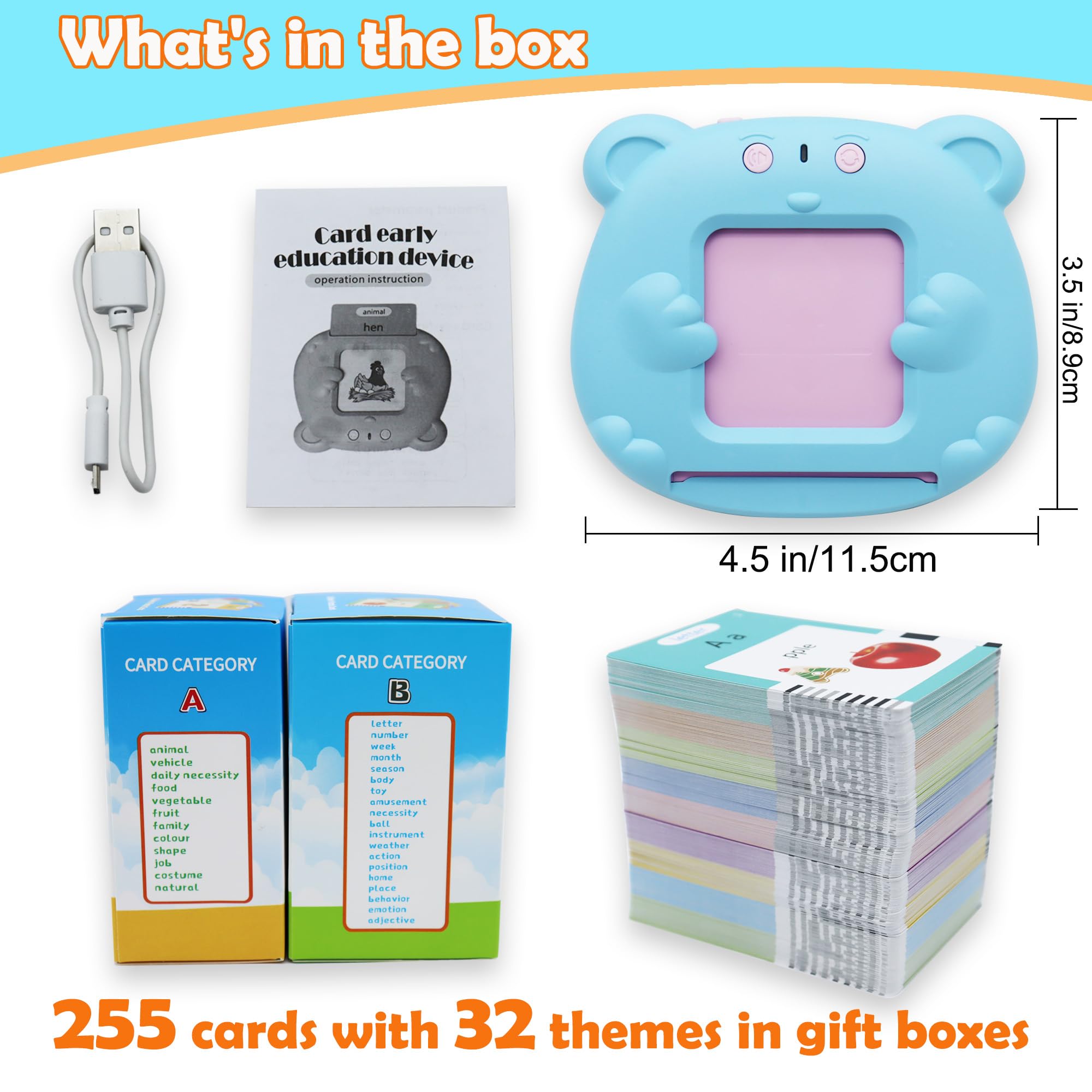 MAYAPHILOS portable cards are easy for small hands to operate.