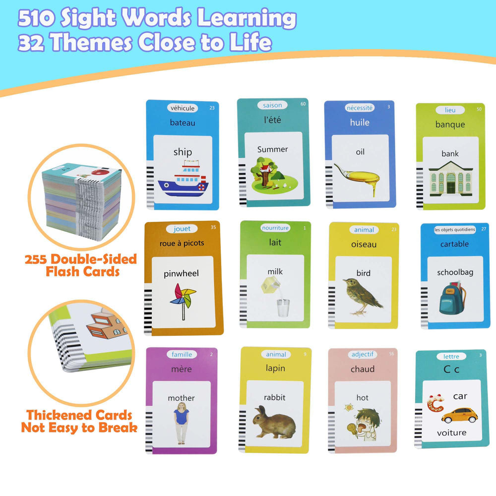 MAYAPHILOS 510 sight words set boosts recognition and reading readiness.