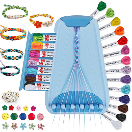 Maynacs bracelet maker assembly provides a compact, organized craft station