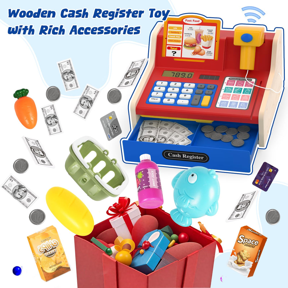 Maysida cash register features light and sound to enhance interactive checkout moments.