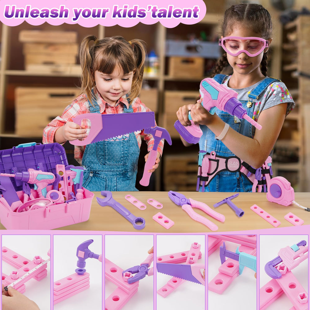 Maysida tool belt designed for comfortable, adjustable pretend play