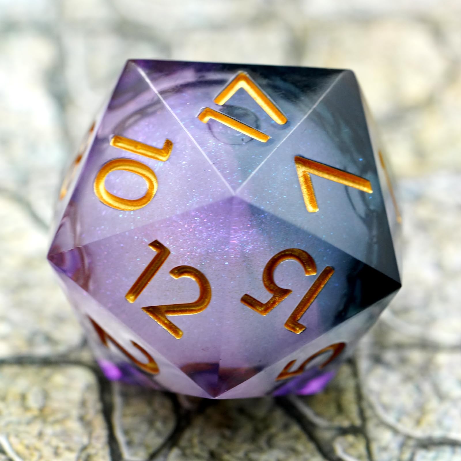 Maywin clear-numbered DND dice for balanced, predictable rolls.