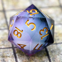 Maywin liquid-core eye-floating 50mm dice enhance visual appeal during RPG sessions.