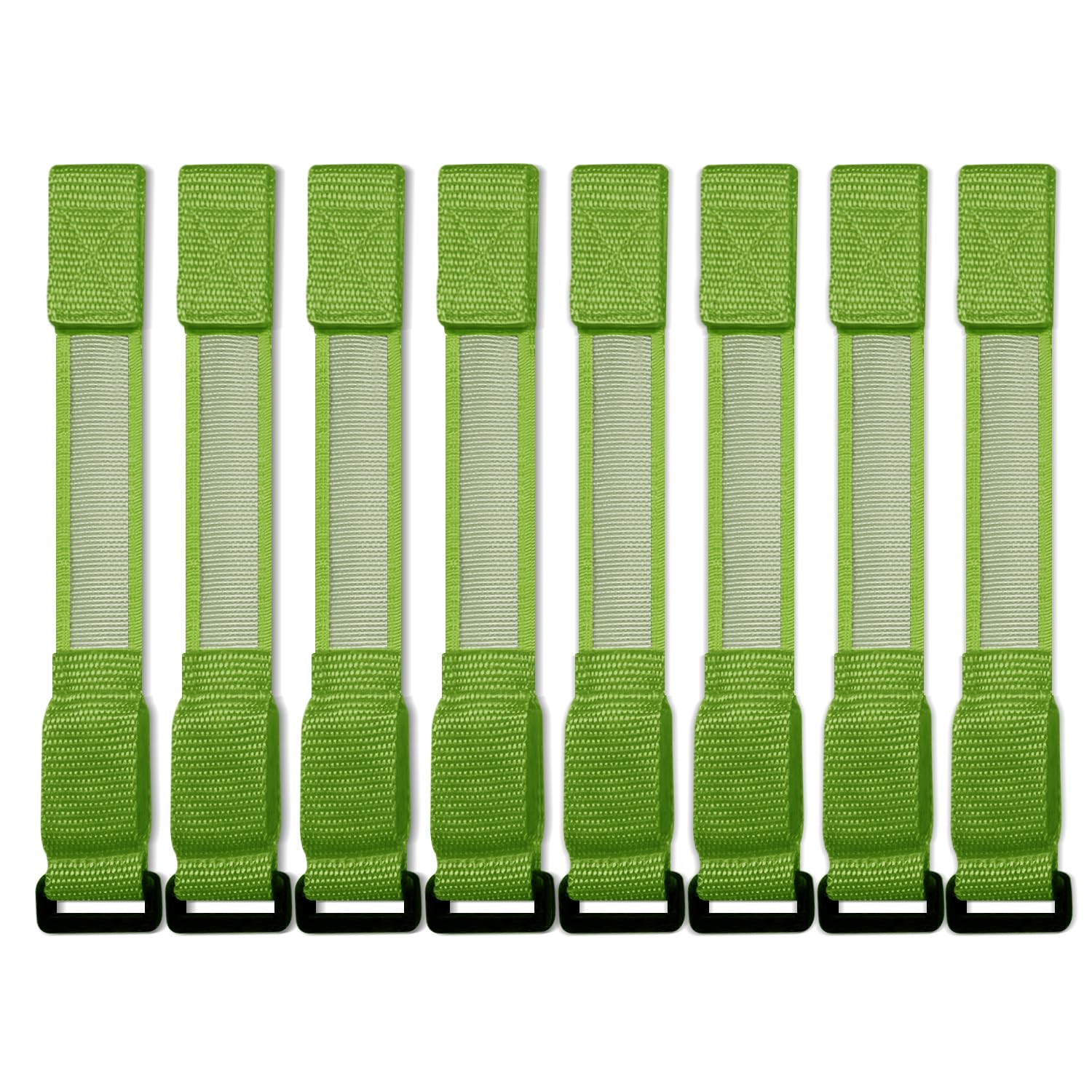 M.best LED bracelet close-up highlights soft nylon construction