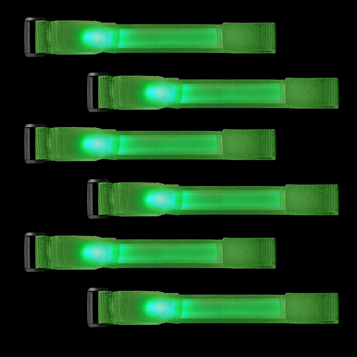 M.best LED bracelet worn on the wrist for easy visibility