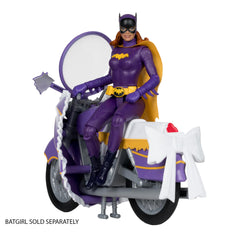 McFarlane DC Retro Batgirl Cycle detailed paint for collectors' shelves