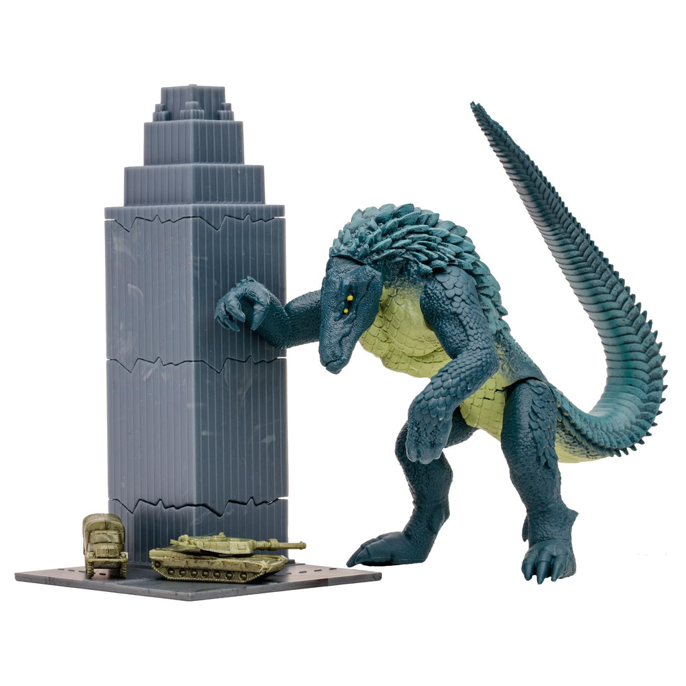 McFarlane Raiju 4-inch figure back view with armored plating