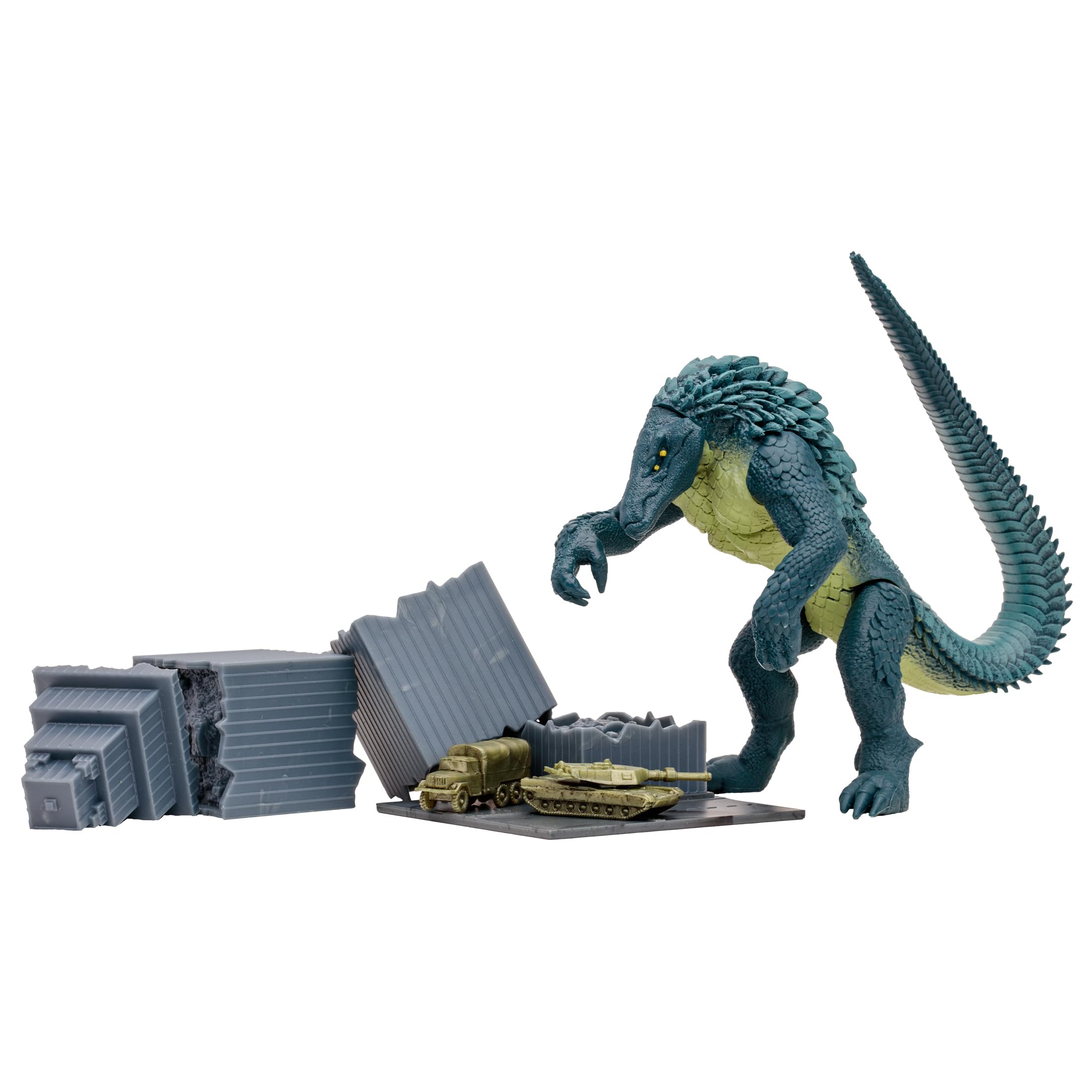 McFarlane Raiju tower component for dramatic diorama setups