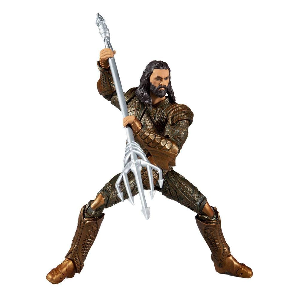 McFarlane Toys Aquaman 7-inch figure in window box packaging for display
