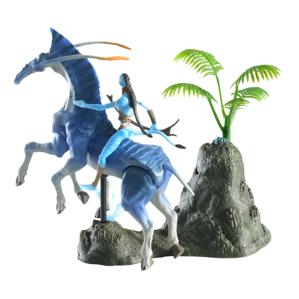 McFarlane Toys Avatar bioluminescent effect under black light