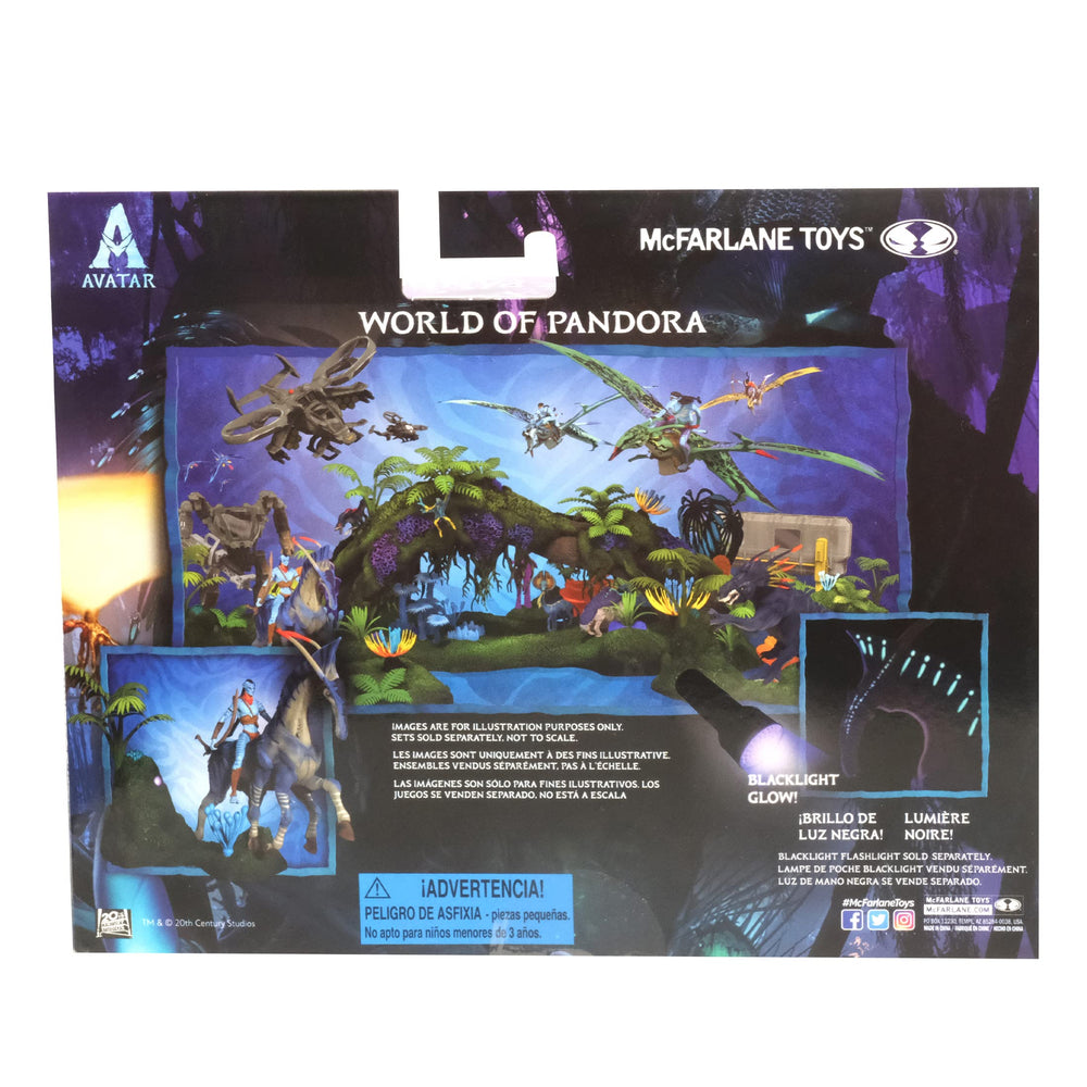McFarlane Toys Avatar collectible set display-ready on shelf