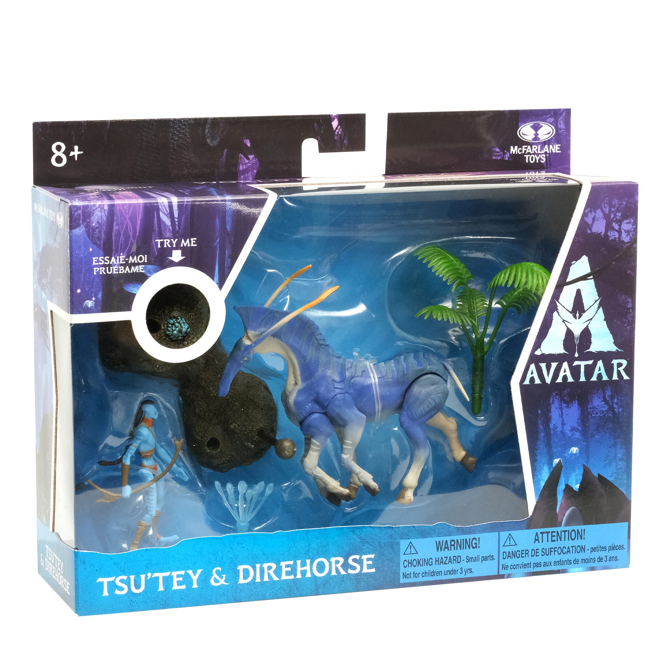 McFarlane Toys Avatar Direhorse texture detail on skin