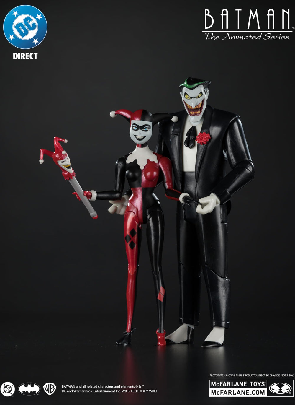McFarlane Toys Gold Label packaging enhances premium display.